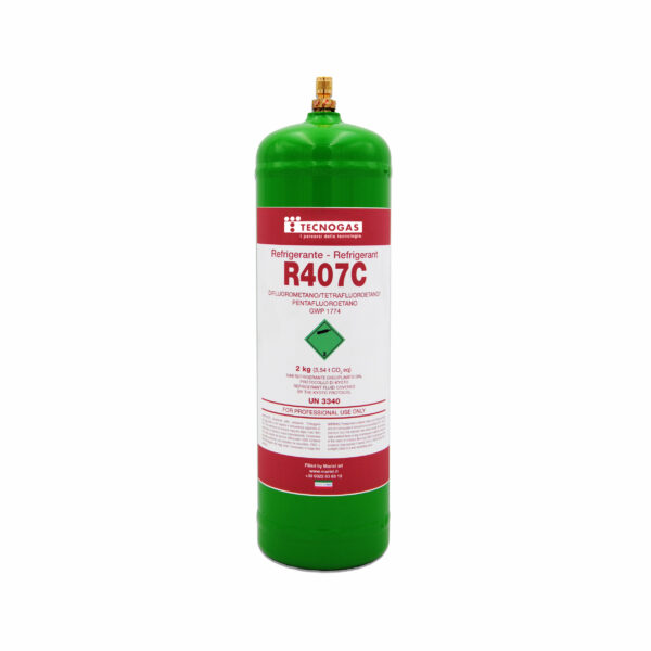 Full Refrigerant Gas Cylinders 2 kg