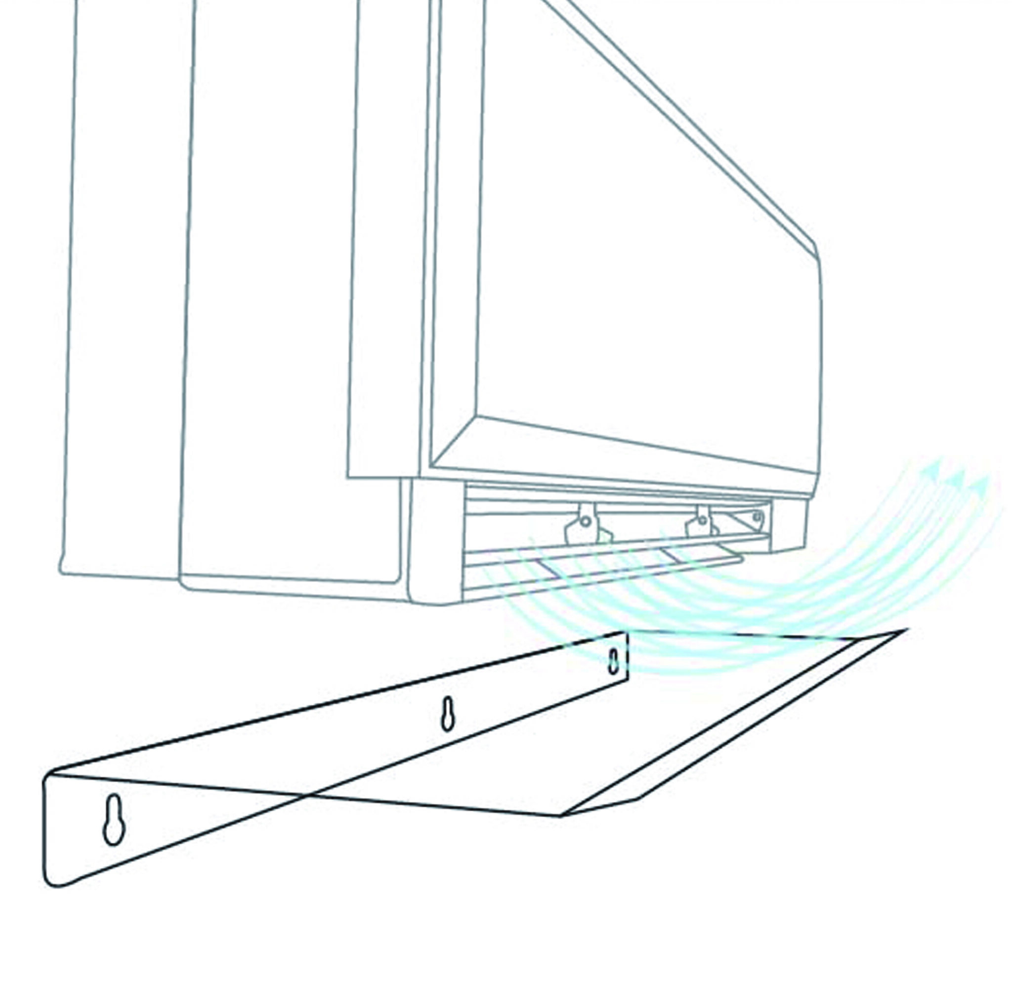 Tecnogas Split Air Deflector