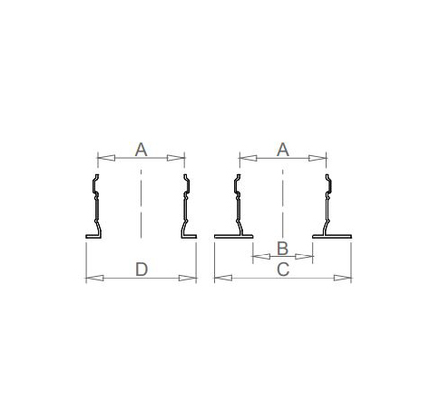 80-80 Separated Channels Kit in PP