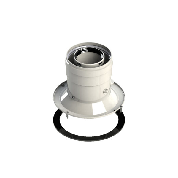 Adapter with Coaxial FF Starting Ø 60 - 100 mm