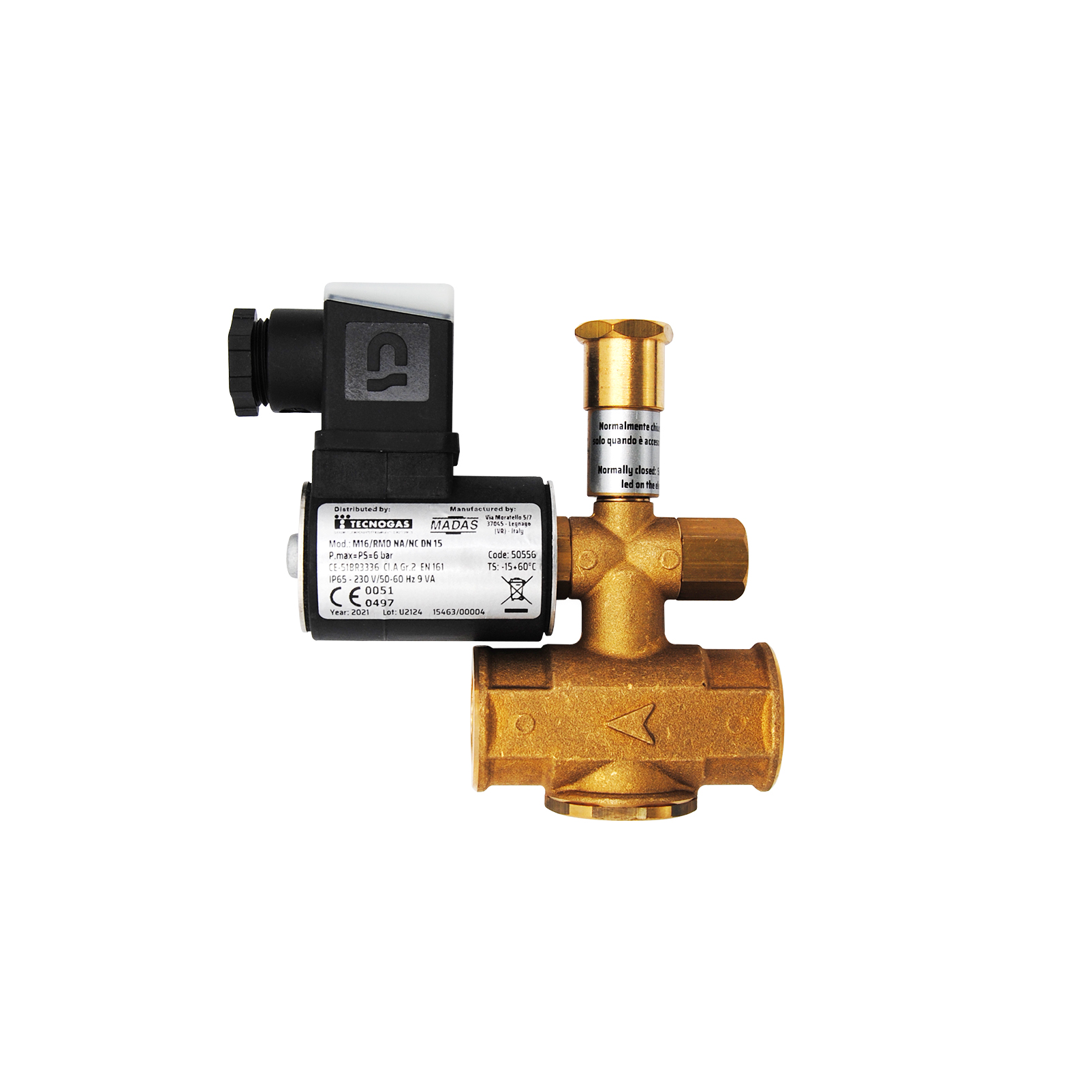 Elettrovalvola 220V Per Lavatrice E Lavastoviglie – 1 Via 90° Con Uscita 12mm – Ricambio Originale E Affidabile