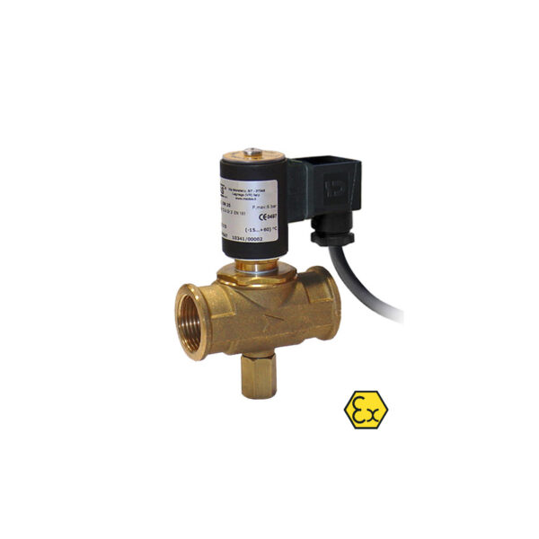 Brass Threaded Solenoid Valve for Gas