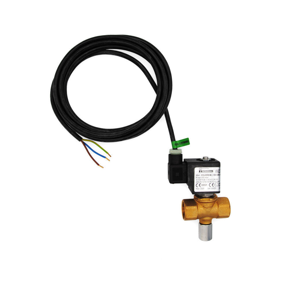 Tecnogas Elettrovalvola Filettata Per Gas Tecnogas Elettrovalvola Filettata Per Gas