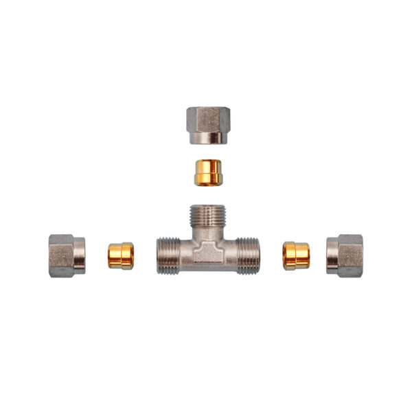 3 Way Fitting for Copper Pipe