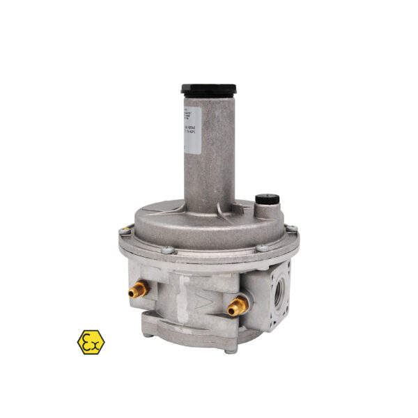 Double Membrane Closing Regulator with Filter