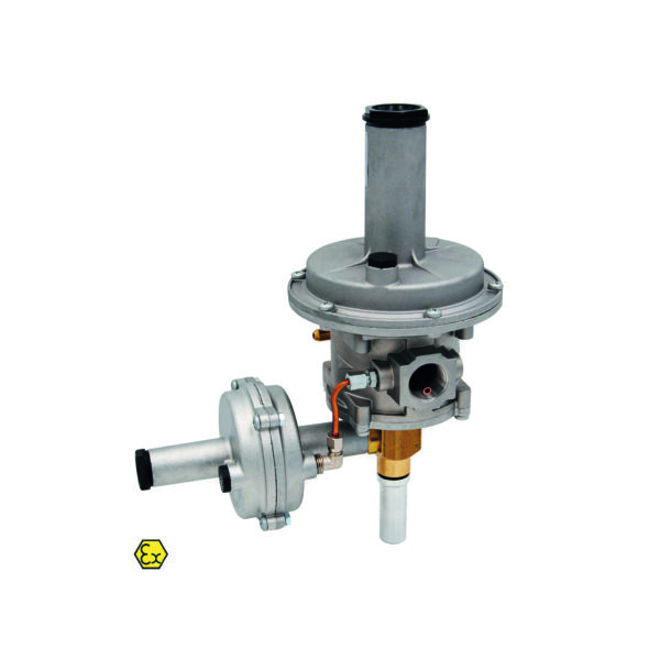 Double Membrane Closing Regulator with Filter