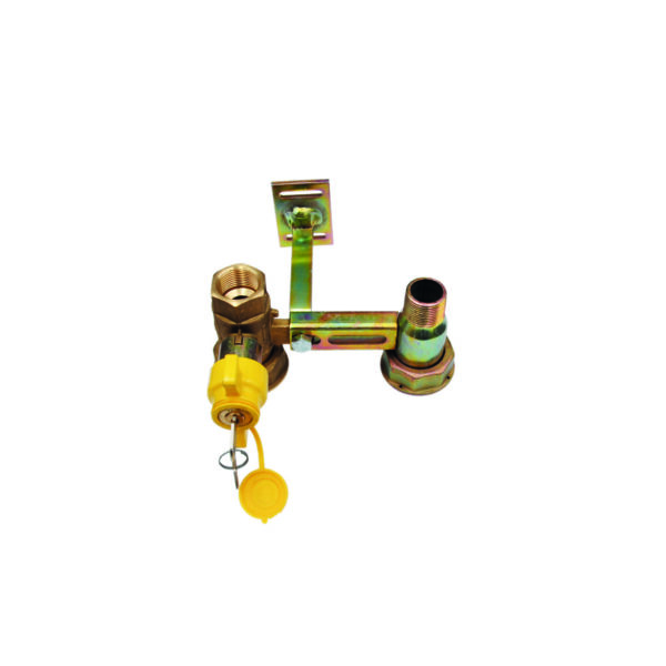 Gas Meter with Locking Tap and Outlet Pressure Tap