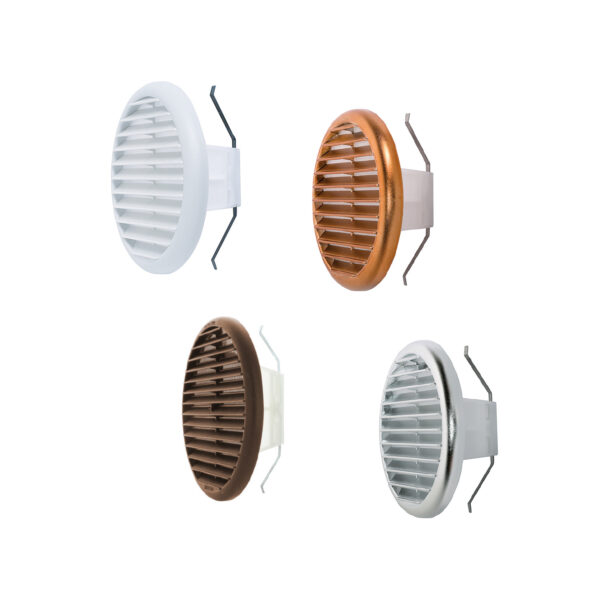 Round Grilles in Thermoplastic Material