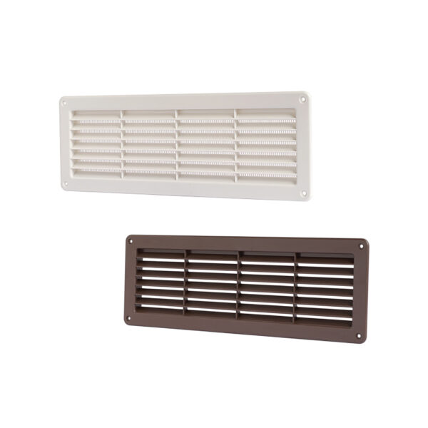Rectangular Recessed Grilles in Thermoplastic Material