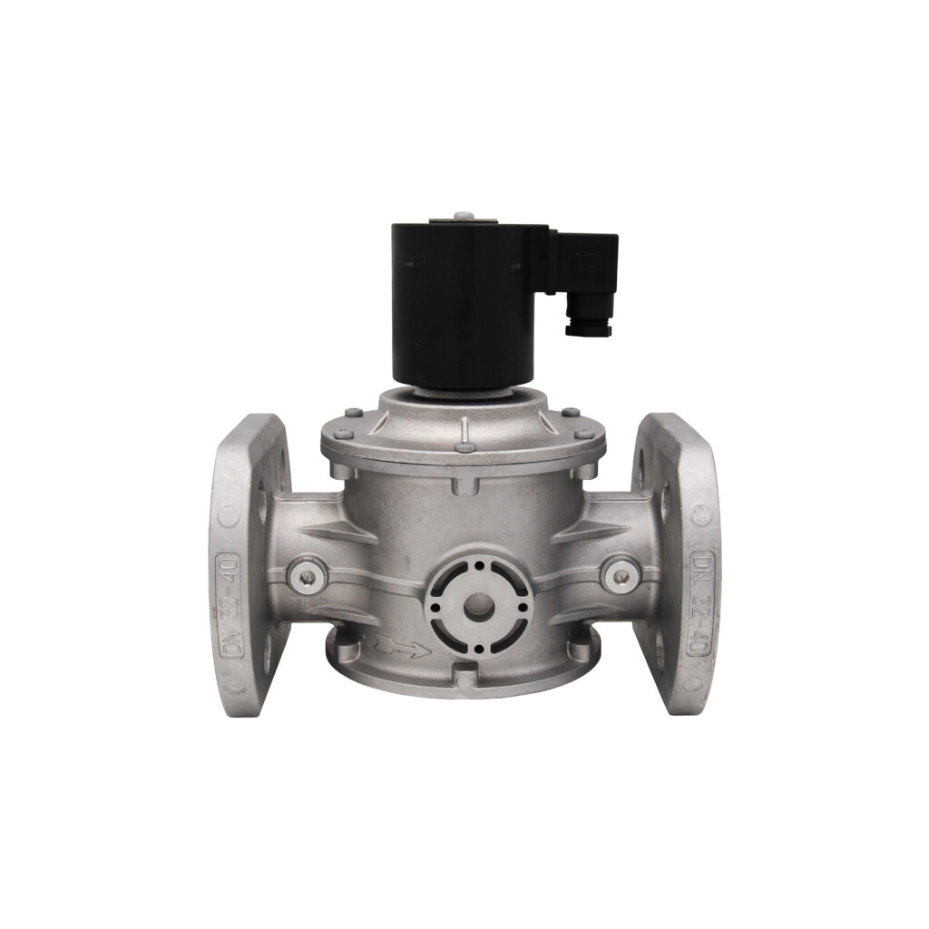 Tecnogas - Automatic PN16 Flanged Solenoid Valve for Gas EVP/NC - EVPF ...