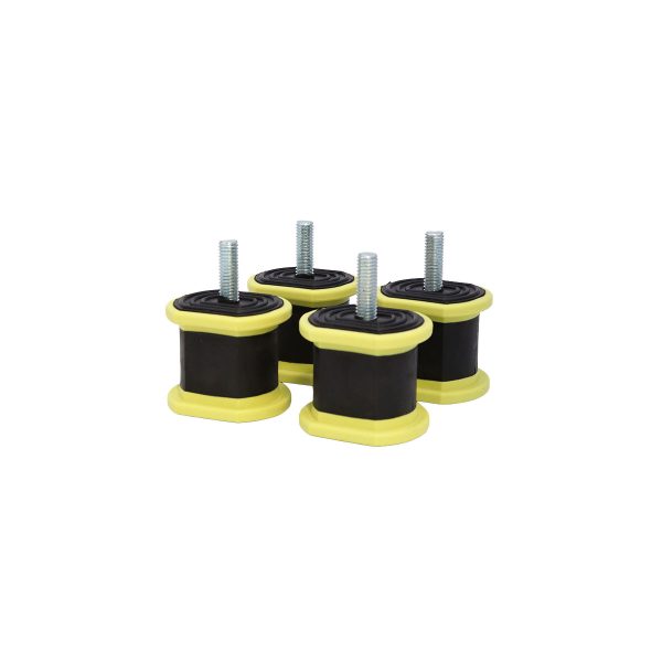 Cube vibration dampers