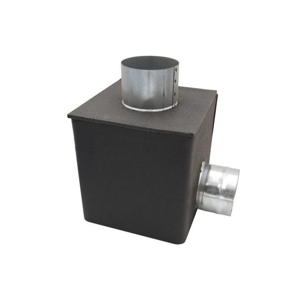 Plenum for round ceiling diffuser