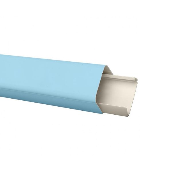 Canaleta Marfil con película protectora
